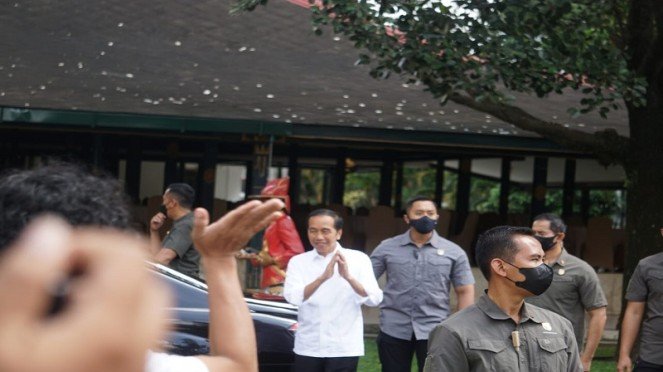 Presiden Jokowi di Yogyakarta