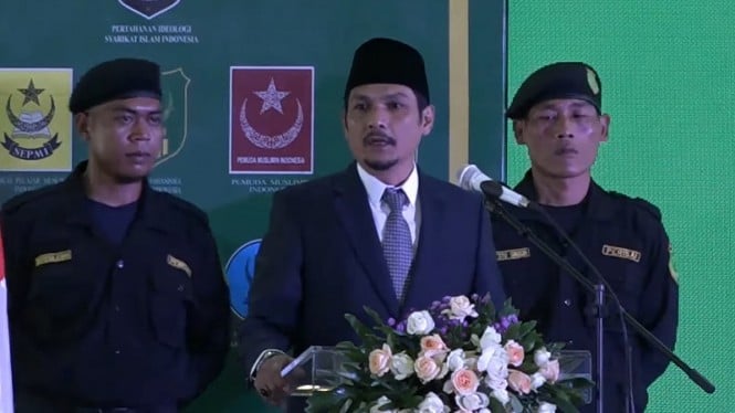 Presiden Lajnah Tanfidziyah (LT) Syarikat Islam Indonesia Muflich Chalif Ibrahim