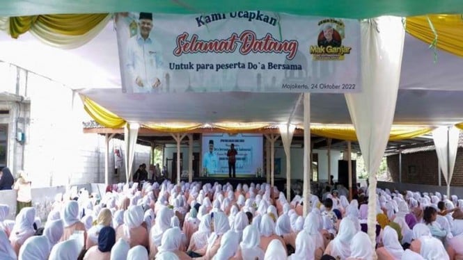 Relawan Mak Ganjar Provinsi Jawa Timur gelar doa bersama