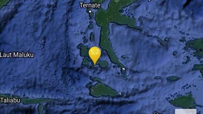 Ilustrasi Gempa bumi di Halmahera Selatan beberapa waktu lalu.