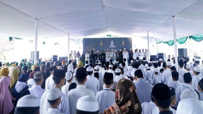 Santri, Ulama dan Kiai di Kabupaten Bandung dukung Ganjar Pranowo jadi capres 2024