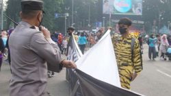 Aksi Tolak RKUHP di Bundaran HI Dibubarkan Polisi