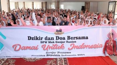 Relawan Mak Ganjar wilayah Banten menggelar zikir dan doa bersama