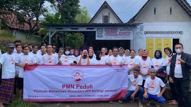 Pemuda dan mahasiswa di Yogyakarta mendukung Ganjar Pranowo jadi presiden