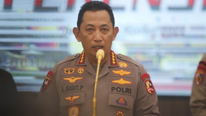 Kapolri Jenderal Listyo Sigit Prabowo.