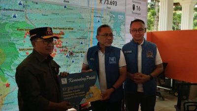 Mendag RI Zulkifli Hasan salurkan bantuan untuk korban gempa Cianjur