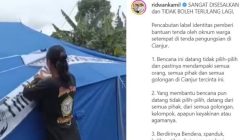 Polisi Ungkap Alasan Ormas Garis Copot Label Gereja di Tenda Bantuan Gempa Cianjur