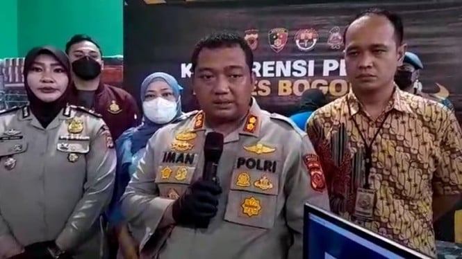 Kapolres Bogor AKBP Iman Imanuddin.