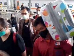 Arus Mudik Nataru di Stasiun Poncol Semarang Mulai Ramai