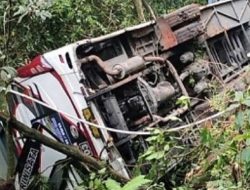 Bus Rombongan Wisata dari Semarang Masuk Jurang di Magetan, 7 Orang Tewas Puluhan Luka-Luka