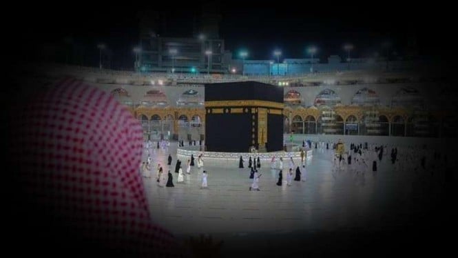 Ka'bah di Masjidil Haram, Mekah.