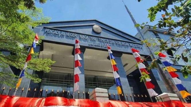 Gedung Pengadilan Negeri Jakarta Pusat.