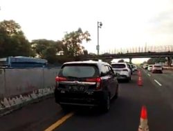 Cegah Kendaraan Mengular, Contra Flow di Tol Cikampek Arah Jakarta Diperpanjang