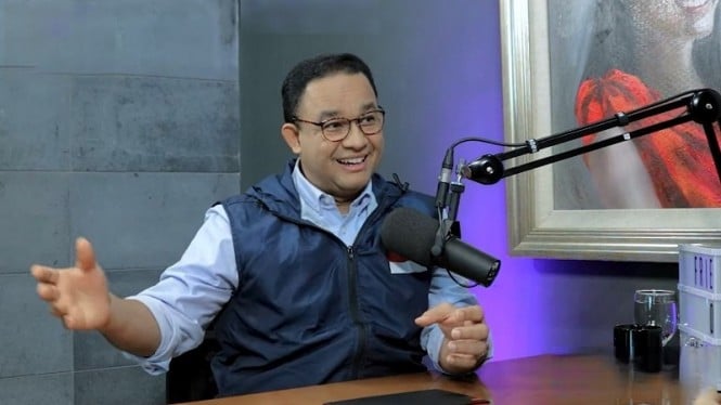 Bakal Capres Partai Nasdem, Anies Baswedan saat Podcast di Merry Riana