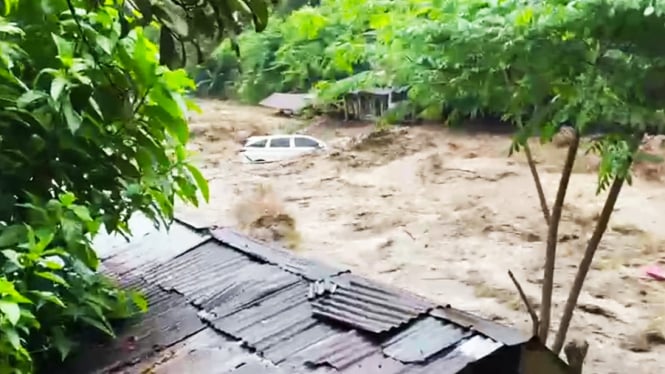 Banjir bandang terjang objek wisata pemandian Sembahe, Kabupaten Deli Serdang