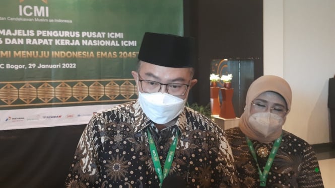 Ketua Umum ICMI Arif Satria.