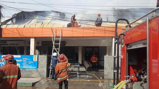 Kebakaran Rumah Sakit Salak Bogor, Jawa Barat