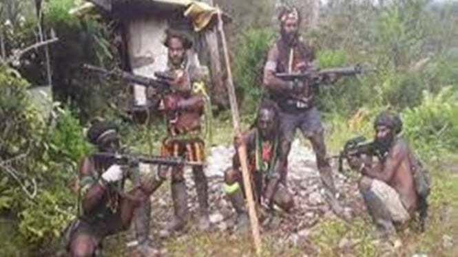 Kelompok Kriminal Bersenjata (KKB) Papua/ilustrasi
