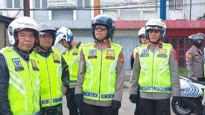 Forkopimda Provinsi Banten menggelar patroli bersama jelang mudik lebaran