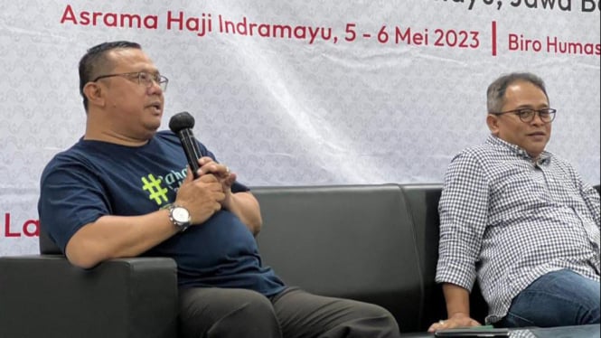Direktur Layanan Haji dalam Negeri Kemenag Saiful Mujab