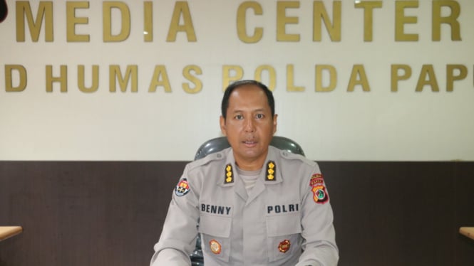 Kepala Bidang Humas Polda Papua Papua Kombes Pol. Ignatius Benny Ady Prabowo