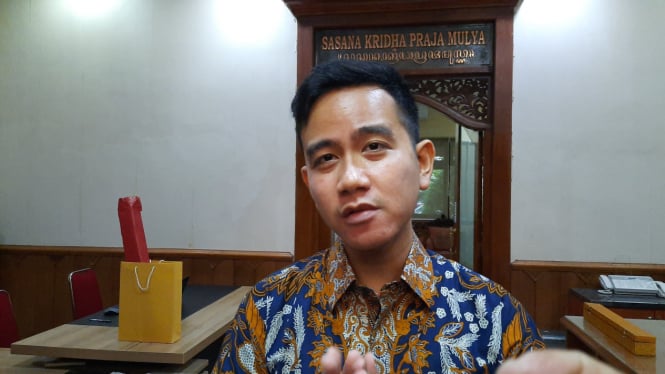 Putra sulung Presiden Jokowi, Gibran Rakabuming Raka.