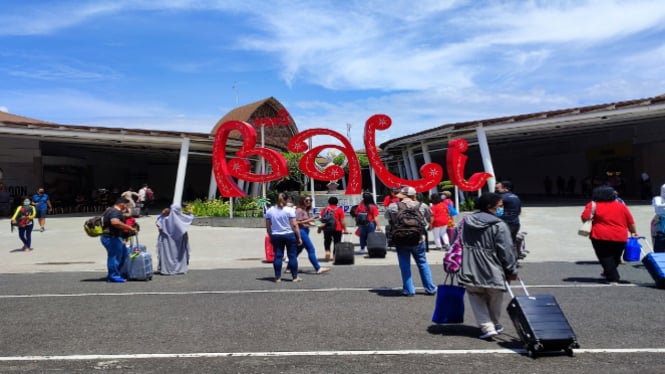 Suasana Bandara Internasional I Gusti Ngurah Rai Bali